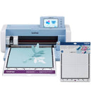 Máquina para recorte com Scanner ScanNCut SDX225 220v + Esteira adesiva de aderência padrão 30 x 30cm para linha SDX, CADXMATSTD12, Brother CX 1 UN